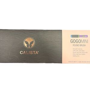 Calista GoGoMini Round Brush - Purple and Gold